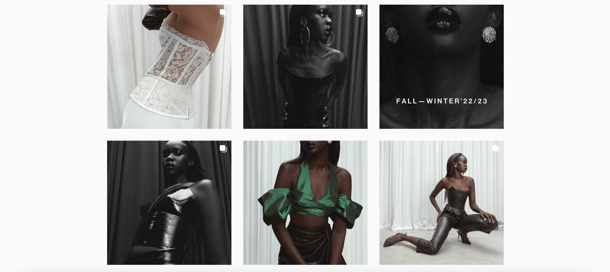 ROZIE CORSETS — Instagram-аккаунт